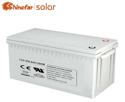 China Lead Acid Battery Ohm Plate 200 Solar Battery Dry Cell 200ah for sale