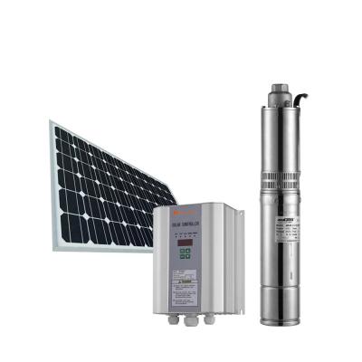 China DC Pump System Home Solar Submersible Solar Pump System For Agriculture System 1HP 2HP 3HP for sale