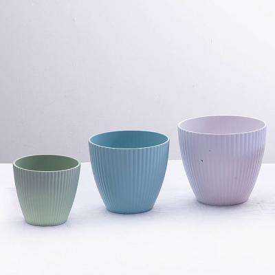 China China Factory Custom Made Indoor Plastic Flowerpot Manufacturer Eco - Friendly Cheap Flower Pot for sale