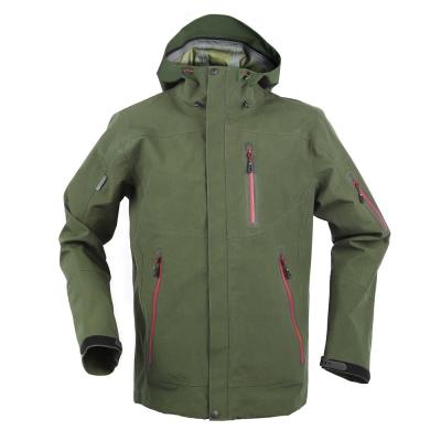 China Custom Made Army Green Retro Fashion Winter Jacket Men's Winter Breathable Zipper Style Waterproof Windproof Outdoor Jacket for sale