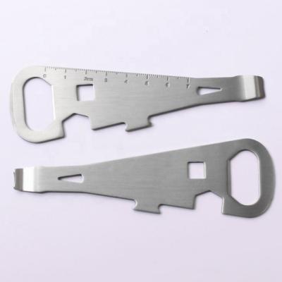 China Fashion Factory Wholesale Multi Functional Beer Bottle Opener Ruler Screwdriver Bottle Opener for sale