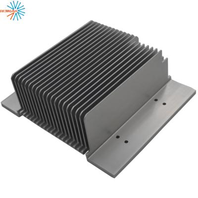 China Radiator CNC Machining Aluminum Extrusion 6063 Radiator for sale