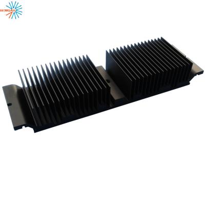 China Aluminum Alloy Aluminum Extrusion Black Anodized Led Street Light Module Heatsink for sale