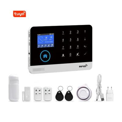 China WiFi Mobile System GSM Based Security Alarm System Home Aarm System Full Set ACJ-401 GSM Kit for sale