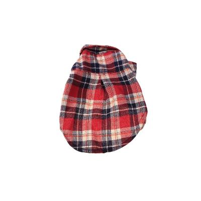 China Viable Factory Wholesale Dog Clothes Autumn And Winter Clothes Shirt Plaid Shirt Dog Clothes for sale