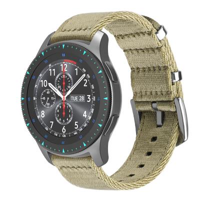 China Wholesale Daily Life 7 Colors High Quality Nylon Android Replacement Smart Watch Band For Samsung Galaxy Watch Bands Strap for sale