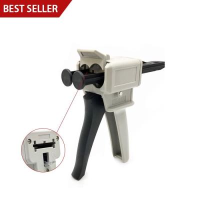 China Construction building 50ml ab epoxy dental filler impression dispenser gun compound manual liquid glue applicator/dental dispensing gun for sale