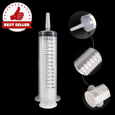 China CNC Machining Center 150Ml 20Ml 10Cc 1Ml Double Dispenser Tube 300Cc 300Ml High Pressure Gun Colored Tip Luer Lock Syringe Dispensing Plastic for sale