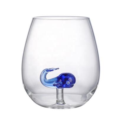 China 2021 Factory Wholesale Customizable Animal Series Design Glass Creative Beer Mug Small Lead Free for sale