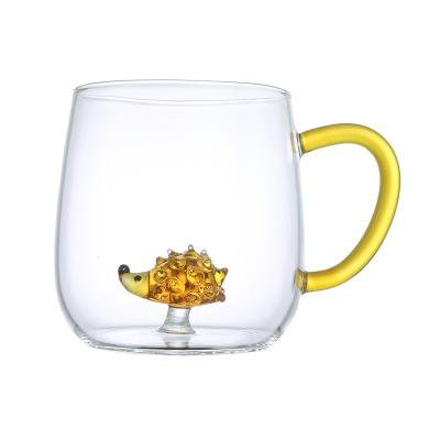 China Factory Wholesale Lead Free Customizable Animal Series Glass Mugs, Beer Mugs, Clear Glassware for sale