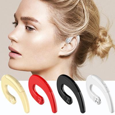 China Ear Hook Bone Conduction Air Conduction Motion Ear Movement Business Unilateral Hanging Wireless Headset for sale