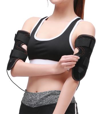 China New Rechargeable Ab Cable EMS Muscle Stimulator Arm Trainer Without Wireless Controller Pulse Gel Pad Massage for sale