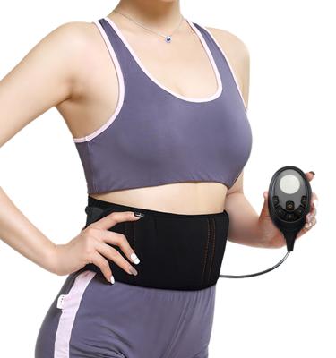 China Portable rechargeable electric massage weight loss belt slimming ab belt muscle trainer ab electronic stimulator belt for sale