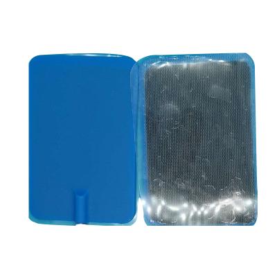 China Portable EMS Eco-friendly Muscle Stimulator Silicone Rubber Gel Electrode Pads For Face Leg Arm Waist for sale