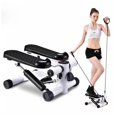 China Home Use Home Use Hydraulic Aerobic Lateral Fitness Mini Swing Stepper With Resistance Bands for sale