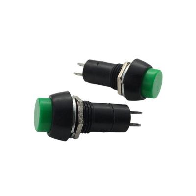 China 16mm Plastic ON Momentary Plastic Push Button Switch with LED 24V220V for sale