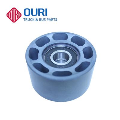 China 89101 3936206 3925625 4P / 2932 Aluminum Timing Belt Tensioner Pulley For American Truck for sale