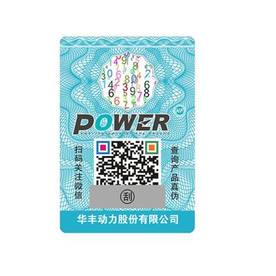 China Anti-Counterfeiting Waterproof Barcode Labels Self Adhesive Stickers Printing Custom Thermal Shipping Label Roll Barcode Qr Code Sticker for sale