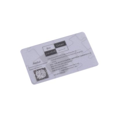 China Advertising Wholesale Promotional Custom Full Color Plastic Printing PVC ID Card VIP Card Membership Cards for sale