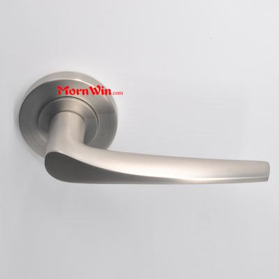 China Door Australia Style High Quality Best Selling Stainless Steel Bathroom Screw Door Lever Handle for sale