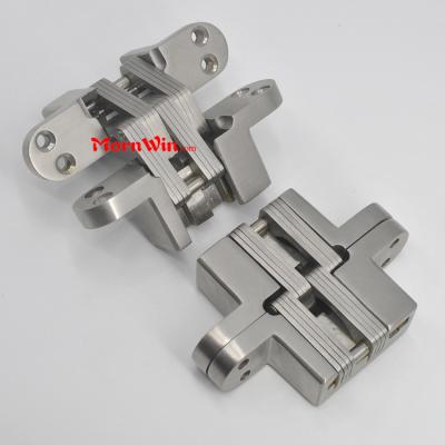 China Modern Stainless Steel Invisible Hinge 135 Degree Concealed Hinge for sale