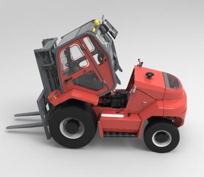 China FD35RT4 Rough Terrain Forklift 3000kg for sale