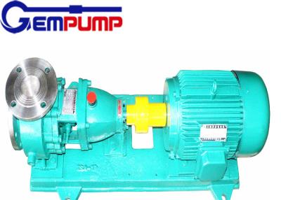 China IH Horizontal Single Stage Chemical Centrifugal Pump / Single-stage single suction pump for sale