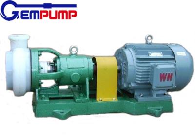 China FSB horizontal fluorine plastic sulfuric acid pump / hydrochloric acid pump for sale