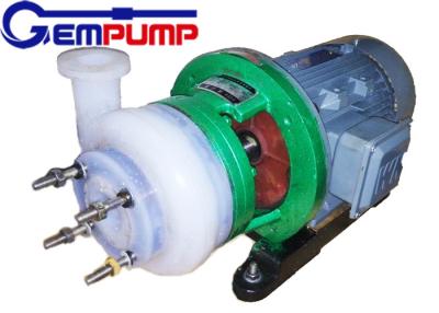 China Fluorine Chemical Centrifugal Pump for pesticides / Dye industry pumps for sale