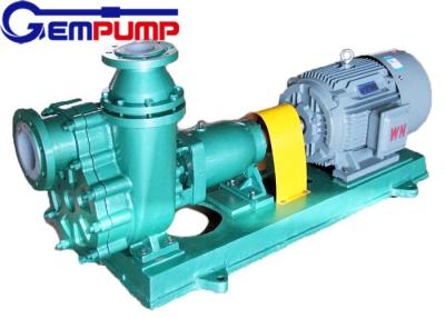 China FZB Fluoroplastic alloy Self Priming Centrifugal Pump acid red Cast Iron strong alkali pump for sale