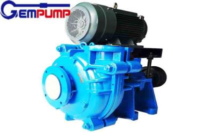 China 4/3D-GEM Centrifugal Slurry Pump , Copper Mining Horizontal Centrifugal Slurry Pump for sale