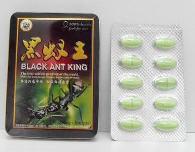 China Black Ant King Pills Herbal Male Enhancement 5000mg Strong Version Pills for sale