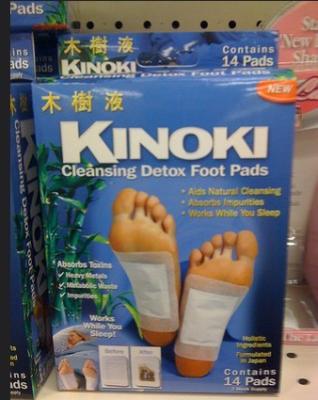 Chine le Detox bleu de pied de kinoki raccorde le CE de fines herbes FDA de protections à vendre