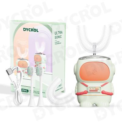 China DYCROL Teeth Clean Wholesale Kids Electric Toothbrush U Kids Smart Kids Toothbrush for sale