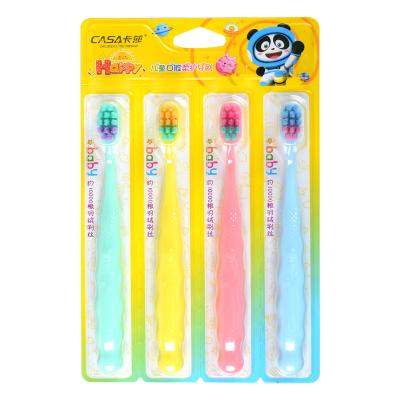 China For Home Use HOUSE Toothbrush Baby Toothbrush Hot Selling Extra Soft Bristle With Plastic Packaging for sale