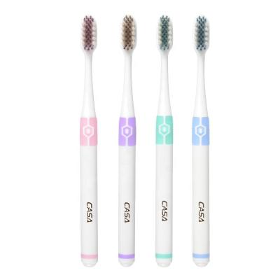 China Cheapest HOME HOME Plastic Spiral Stiffeners Toothbrush With Blister Card Packing for sale