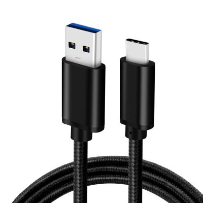 China USB Type C Cable MP3/MP4 Player Nylon Braided USB To C Cable 3.0 Fast Charger Compatible For Android Cell Phones for sale