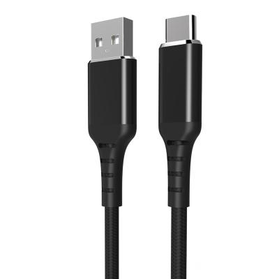 China Samsung Xiaomi Android Phone Metal Shell Long SR Fast Charging Cable Type C To USB 2.0A Big Current Support 3A for sale