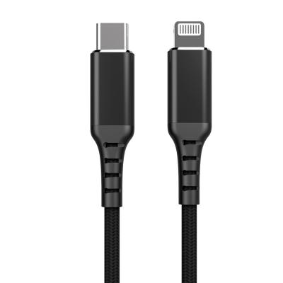 China For iPhone Manufacturer MFI Certificate C to MFI Cable 1m USB C C94 Lightning Cord 30W Palladium Fast Charging For iPhone 12 mini iPad for sale