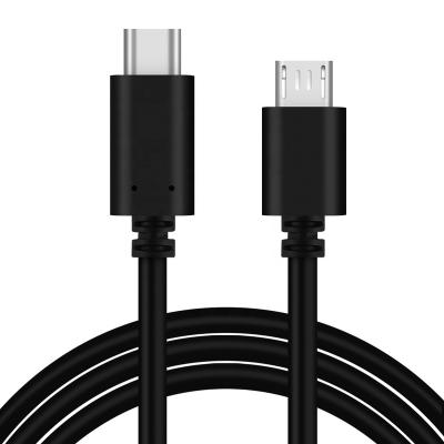 China Mac Pro OTG Micro USB Type C Adapter USB Type-c To 2.0 Male Micro-B Charging Cable For Samsung Micro Usb Charger Type c 3.1 1m for sale