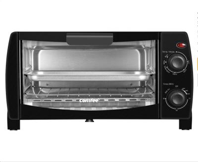 China Easy Control Oven Countertop 4-Slice Outdoor Toaster with Timer-Bake-Toast-Toast Setting 1000W, Black for sale