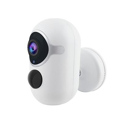 China Wireless Built-in Security Siren Battery Night Vision WiFi Security IP Camera Built-in Security IP Camera for sale