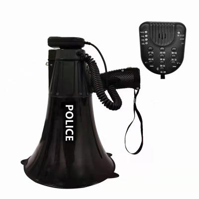 China Portable Handheld Megaphone Lighting 15w 20w 35w 50w Loud Speaker Alarm Siren Disk Game for sale