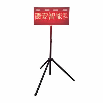 China Portable Rapid Deployment Traffic Control or Warning Built-in Battery LED Remote Control Information Display System for Traffic Police for sale