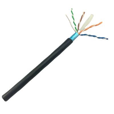 China Cat5e Lan Cable FTP Cat5e 24awg Bare Copper Network Cable Cat5e Lan Cable for sale