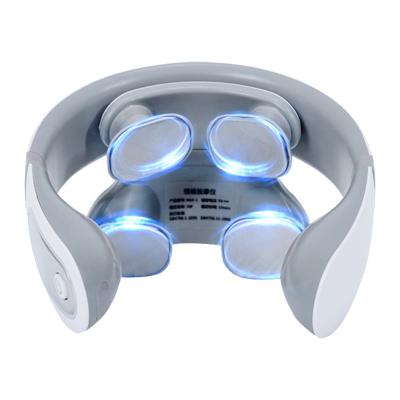 China Hot Selling Amazon Neck Radio Pulse Neck Tissue Massager Pain Relief Electric Deep Care Neck Kneading Massager for sale