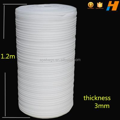 China Packaging Foam For Cushioning China Even Price 1mm Good Polyethylene Foam , EPE Foam Roll for sale