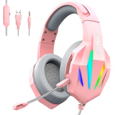 China Pop OEM Camouflage Earphone Perfect Edging - 4 Pop Over The Ear Gaming Headset Wired for sale