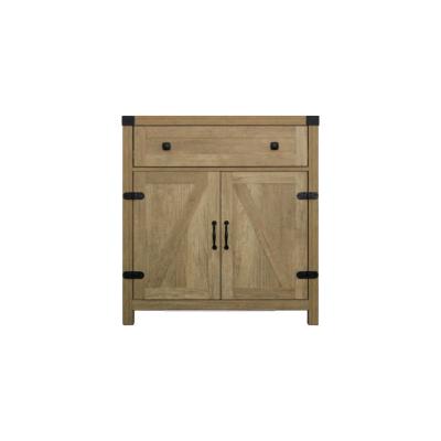 China Modern Farmhouse Barn Door Dining Sideboard Cabinet Dining Room Funiture Cabinet for sale