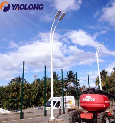 China Outdoor Pavement ROAD/GARDEN/SQUARE Yaolong 304 Stainless Steel 8M Single Arm Street Column 10m Hot Dipped Galvanized Light Pole 304 for sale